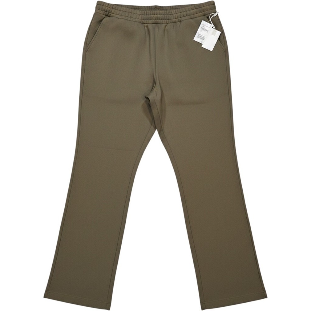 Good American Essential Rib Flare Pants Olive Green GWB0071 Size‎ 5 2X/3X NWT